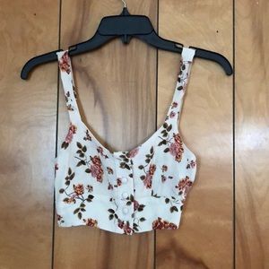 Brandy Melville Bustier Crop Top